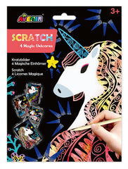 Set de razuit - 4 Unicorni magici - Avenir
