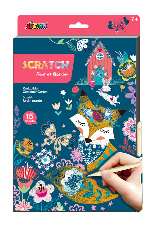 Set de razuit A4 - Gradina secreta - Avenir