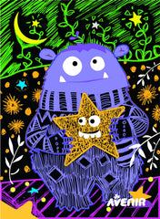 Set de razuit - Monstruleti - Avenir - Publisol.ro