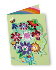 Set de razuit si realizat Felicitari - Flori - Avenir