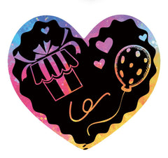 Set de razuit - Notite in forma de Inima - 50 de cartonase - Avenir - Publisol.ro