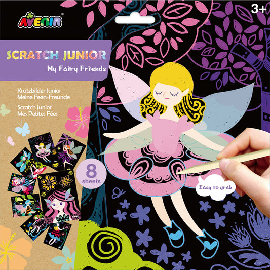 Set de razuit Scratch Junior - Prietenele Mele Zane - Avenir