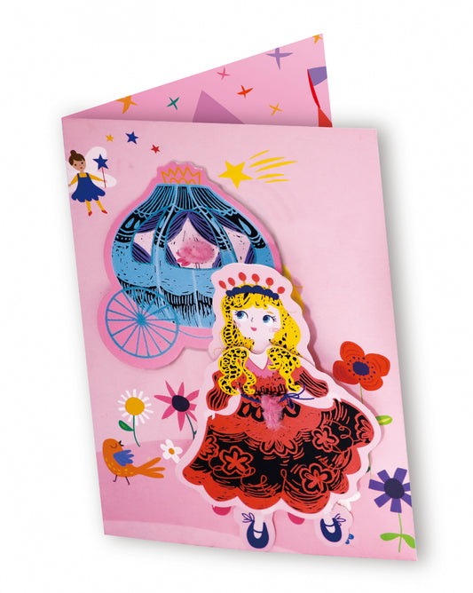 Set de razuit si realizat Felicitari - Printese - Avenir