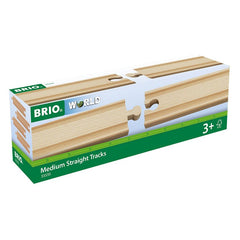 Set de sine drepte, medii pentru trenulete, BRIO - Publisol.ro