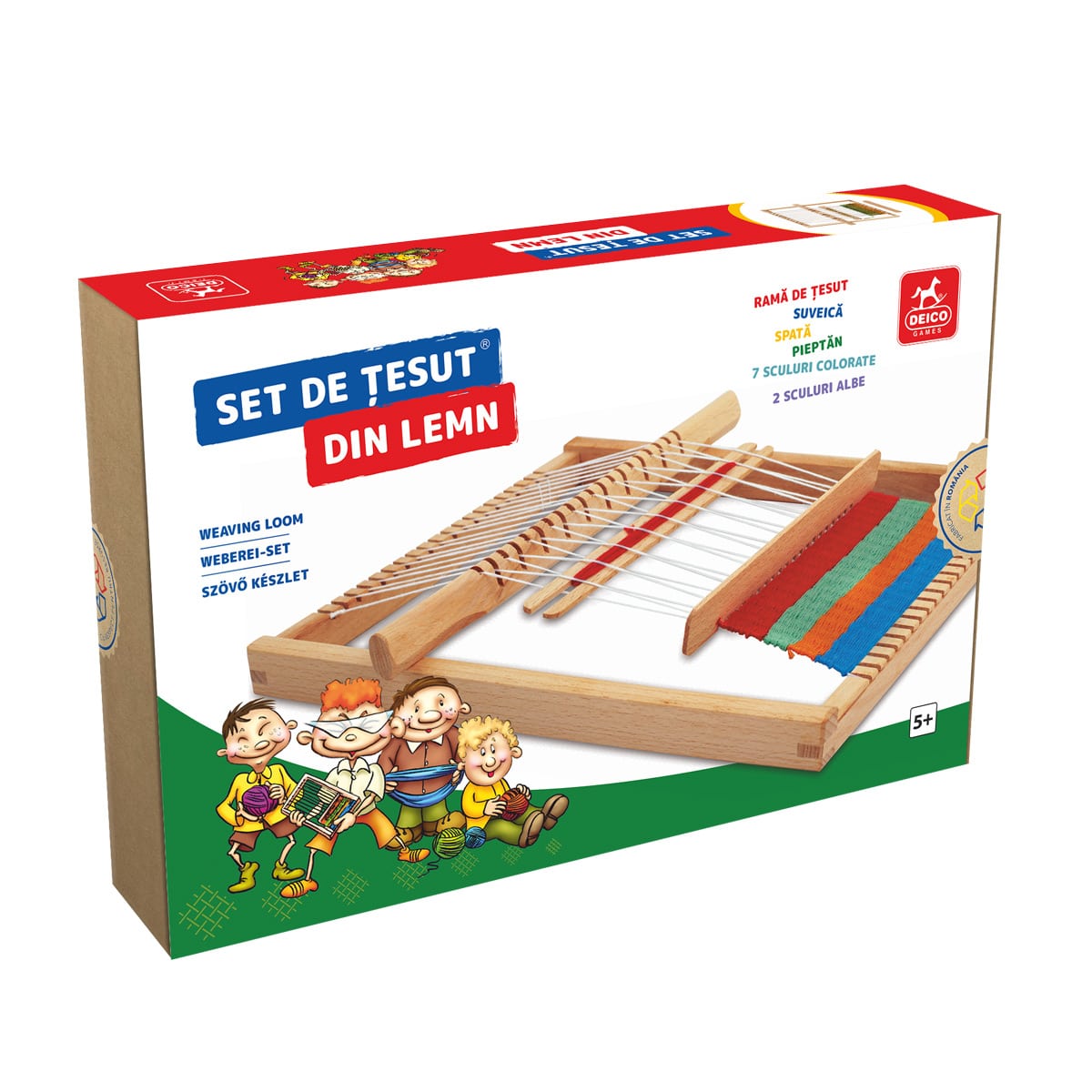 Set de tesut pentru copii, D - Toys - Publisol.ro