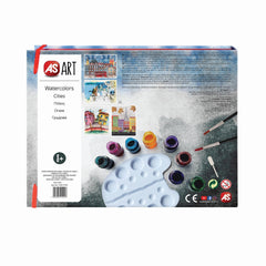 Set desen as art acuarela orase, AS - Publisol.ro