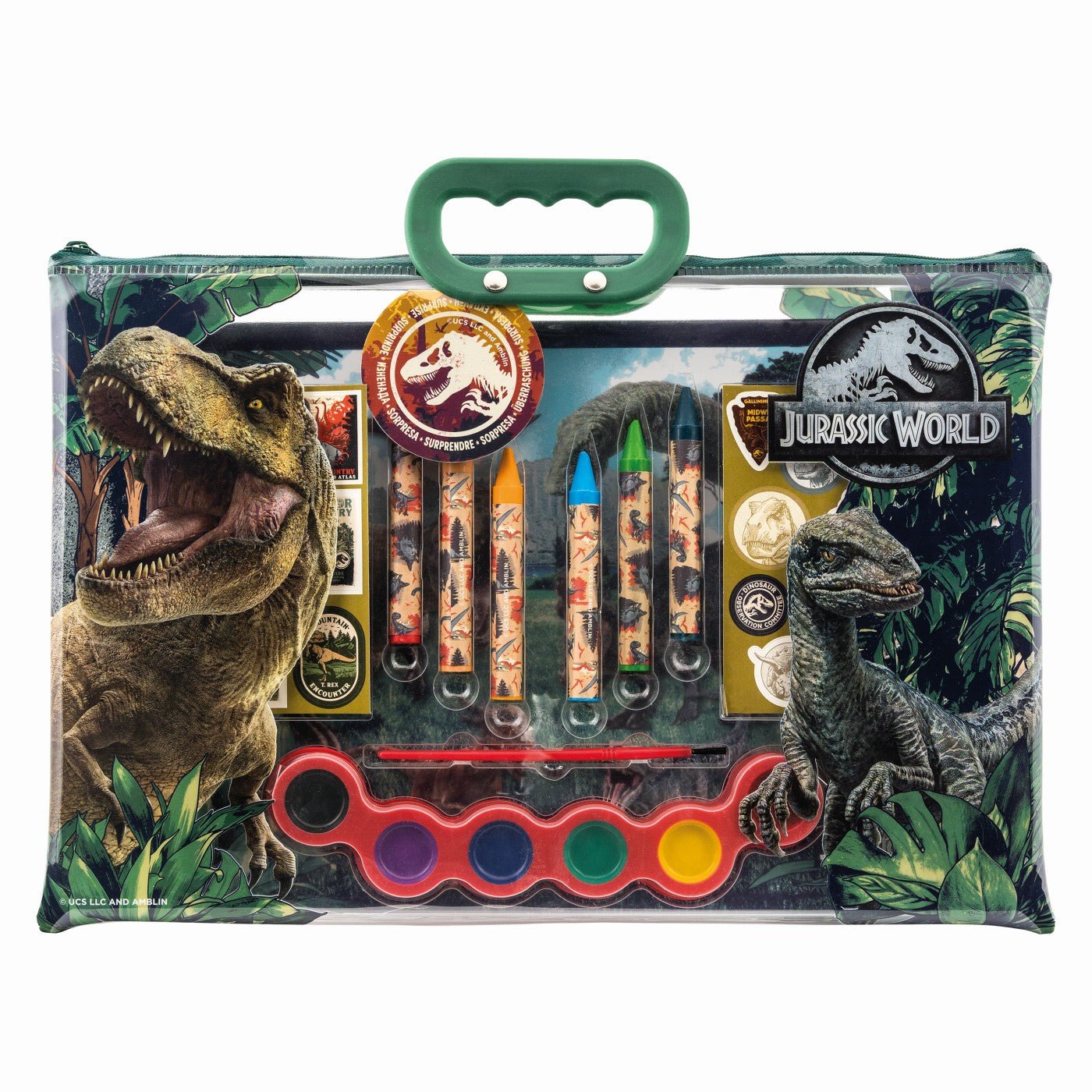 Set desen gentuta de creatie jurassic world, AS - Publisol.ro