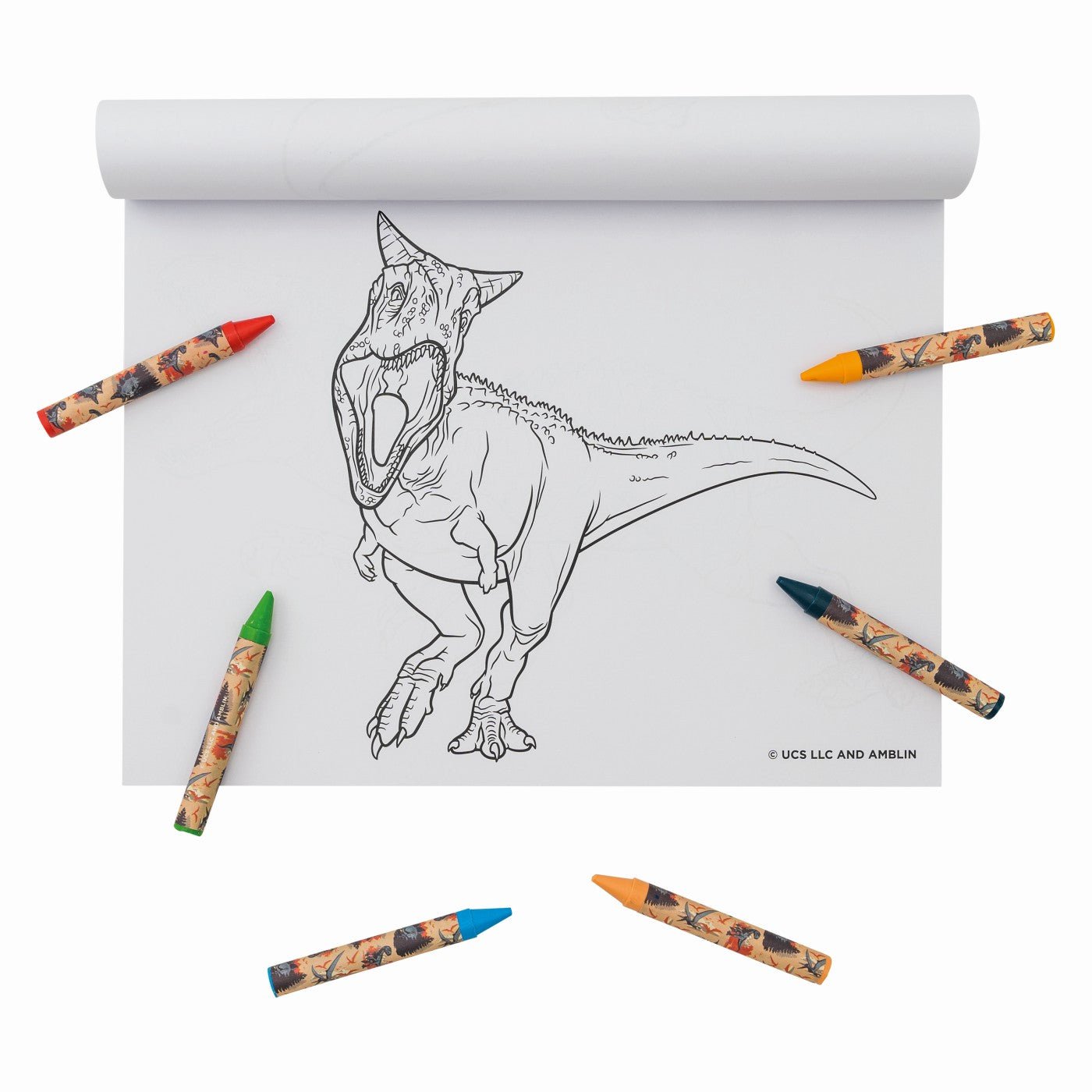 Set desen gentuta de creatie jurassic world, AS - Publisol.ro