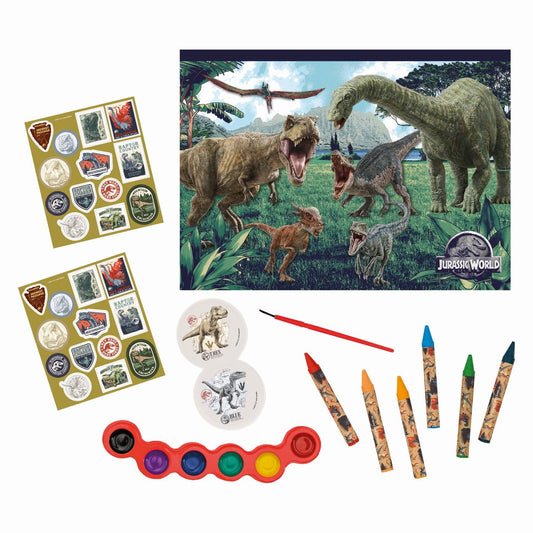Set desen gentuta de creatie jurassic world, AS - Publisol.ro
