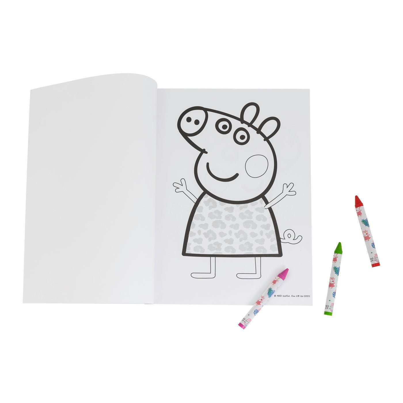 Set desen gentuta de creatie peppa pig, AS - Publisol.ro