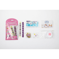 Set DIY creativ - bratari Spring, pictura cu diamante - Diamond Dotz® - Publisol.ro