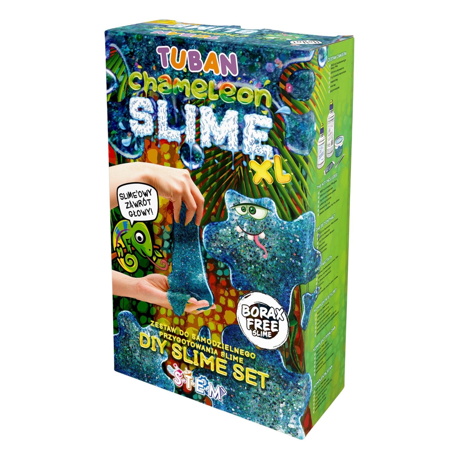 Set DIY experimente SLIME , CAMELEON XL - Tuban - Publisol.ro