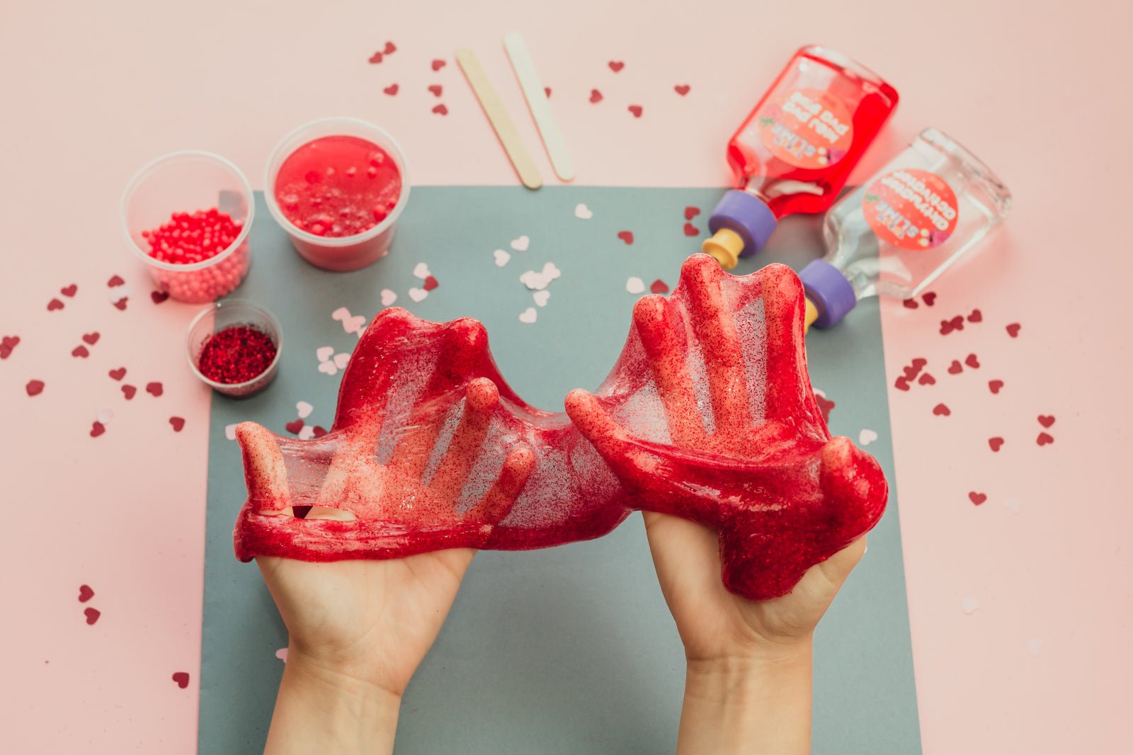 Set DIY experimente SLIME , CAPSUNI - Tuban - Publisol.ro