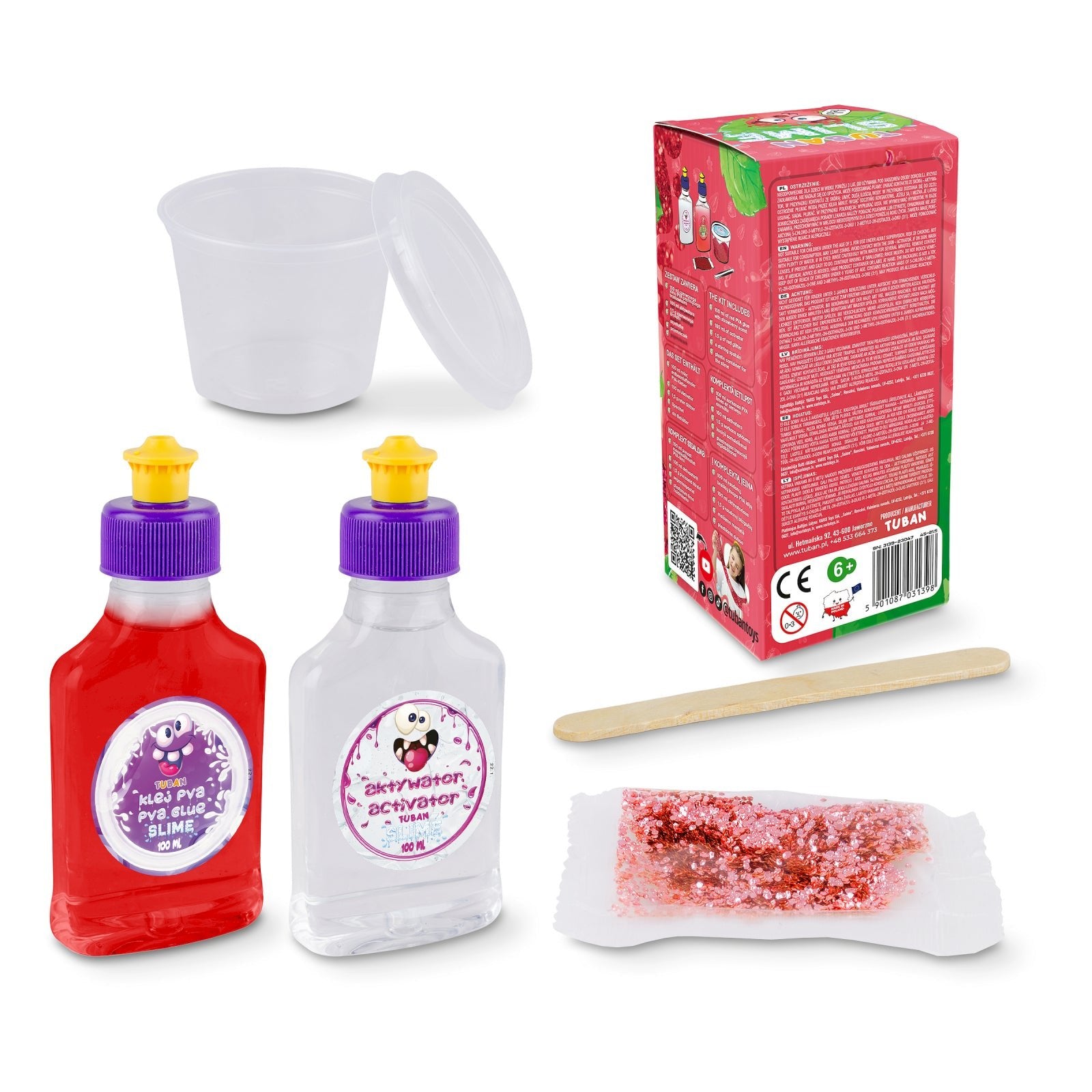 Set DIY experimente SLIME , CAPSUNI - Tuban - Publisol.ro