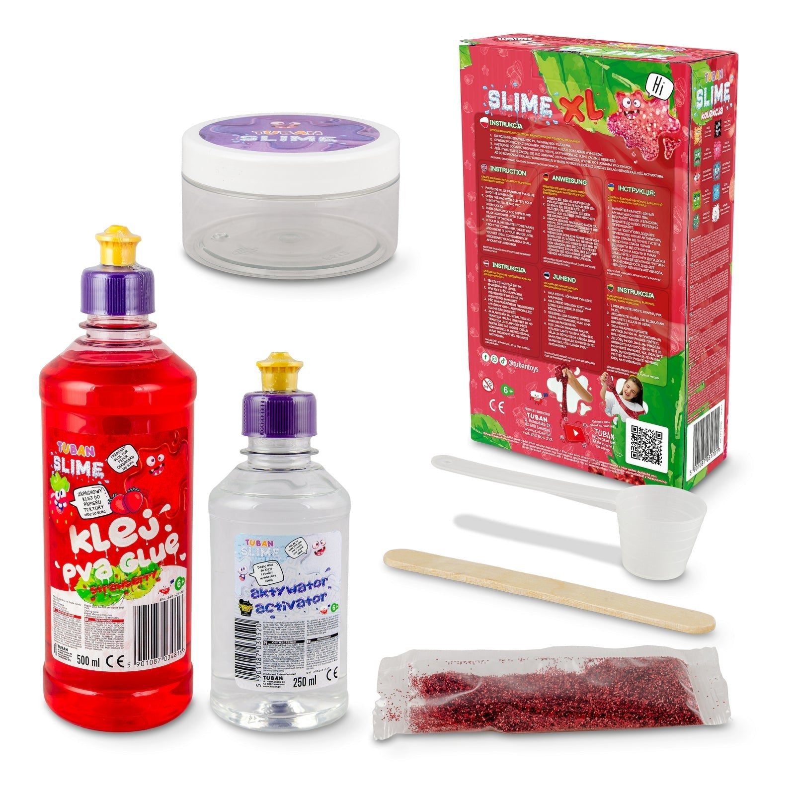 Set DIY experimente SLIME , CAPSUNI XL - Tuban - Publisol.ro