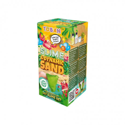 Set DIY experimente SLIME  NISIP KINETIC - Tuban