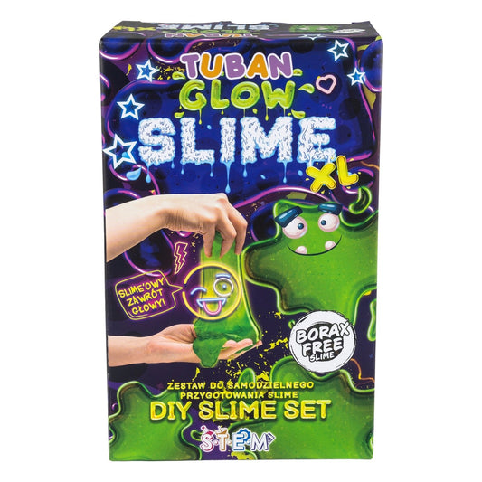 Set DIY experimente SLIME , GLOW IN THE DARK XL - Tuban - Publisol.ro