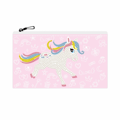 Set DYI creativ - portofel Unicorn, pictura cu diamante - Diamond Dotz®