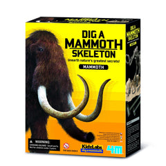 Set educativ Sapa si descopera Dinozauri - Mamut - 4M - Publisol.ro