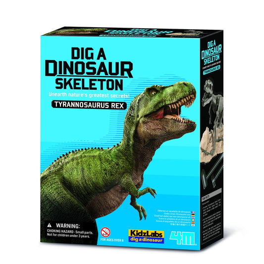 Set educativ Sapa si descopera Dinozauri - T - Rex - 4M - Publisol.ro