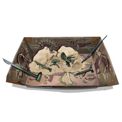 Set educativ Sapa si descopera Dinozauri - Triceratops - 4M - Publisol.ro