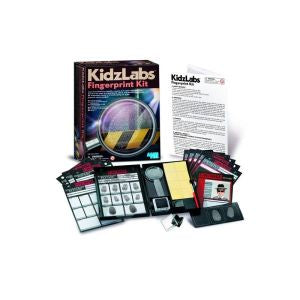 Set educativ STEM - Amprente digitale KidzLabs - 4M