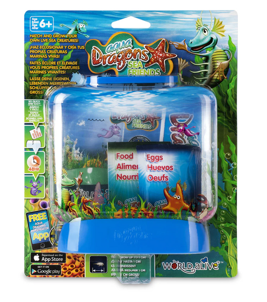 Set educativ STEM - AQUA DRAGONS   Habitat economic - Sea Friends basic - Aqua Dragons