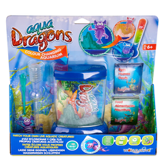 Set educativ STEM - AQUA DRAGONS   Habitat in culori schimbatoare - Aqua Dragons