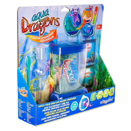Set educativ STEM - AQUA DRAGONS   Habitat in culori schimbatoare - Aqua Dragons