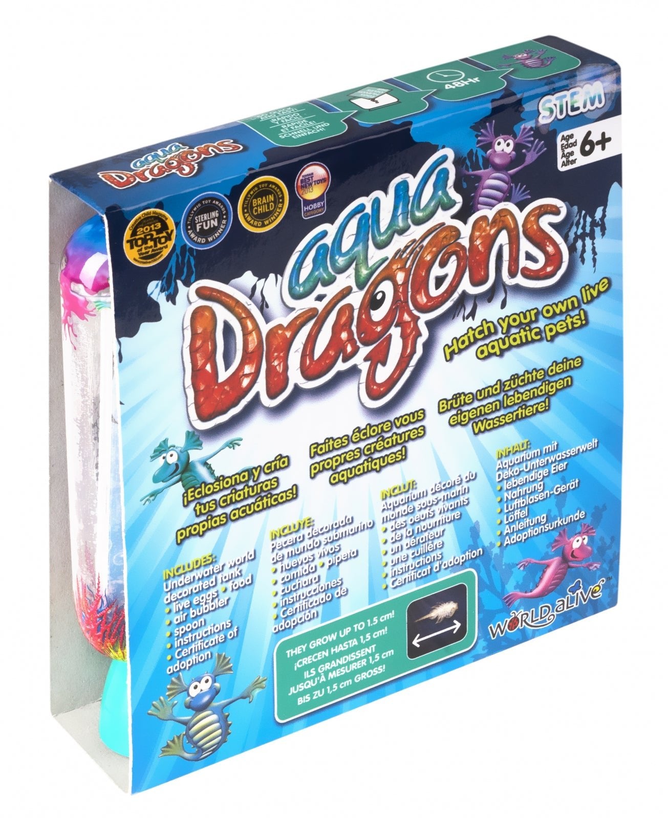 Set educativ STEM - AQUA DRAGONS Habitat Lumea subacvatica - compact - Aqua Dragons - Publisol.ro