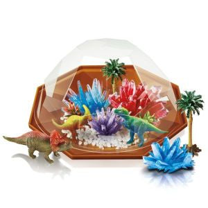 Set experimente de crescut Cristale, terariu cu Dinozauri - 4M
