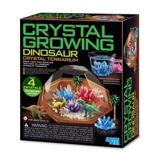 Set experimente de crescut Cristale, terariu cu Dinozauri - 4M