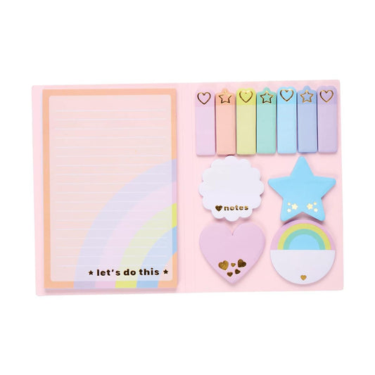 Set index si notite autoadezive - Curcubee pastel - Ooly