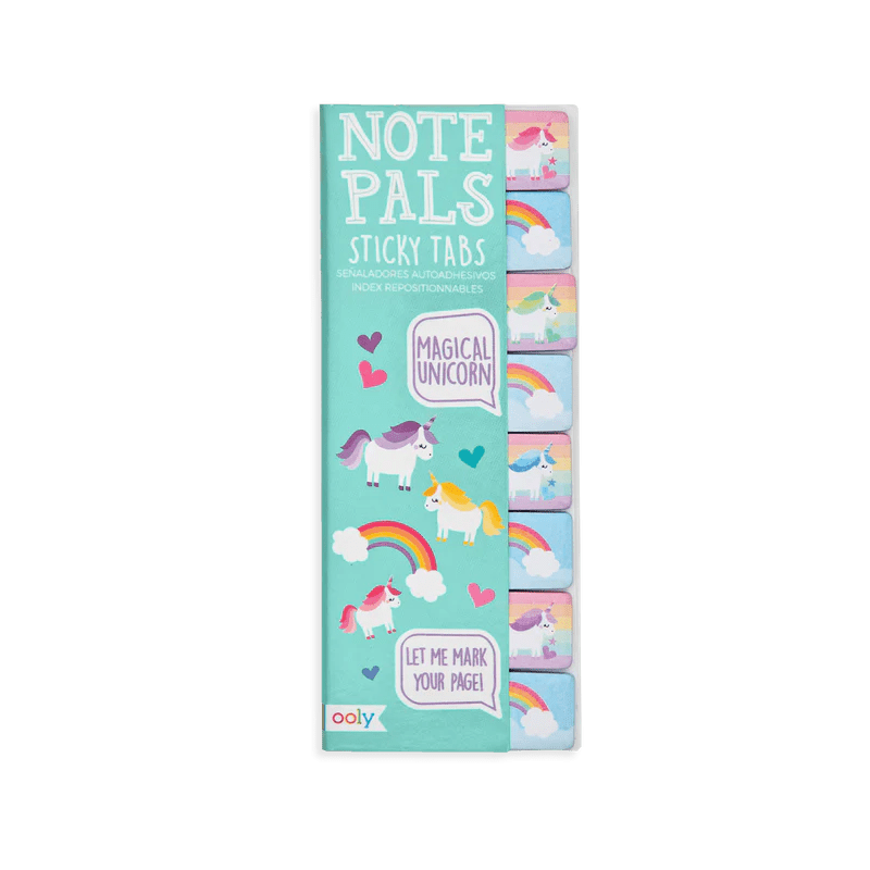 Set index si notite autoadezive, Note Pals Unicorni magici - Ooly - Publisol.ro