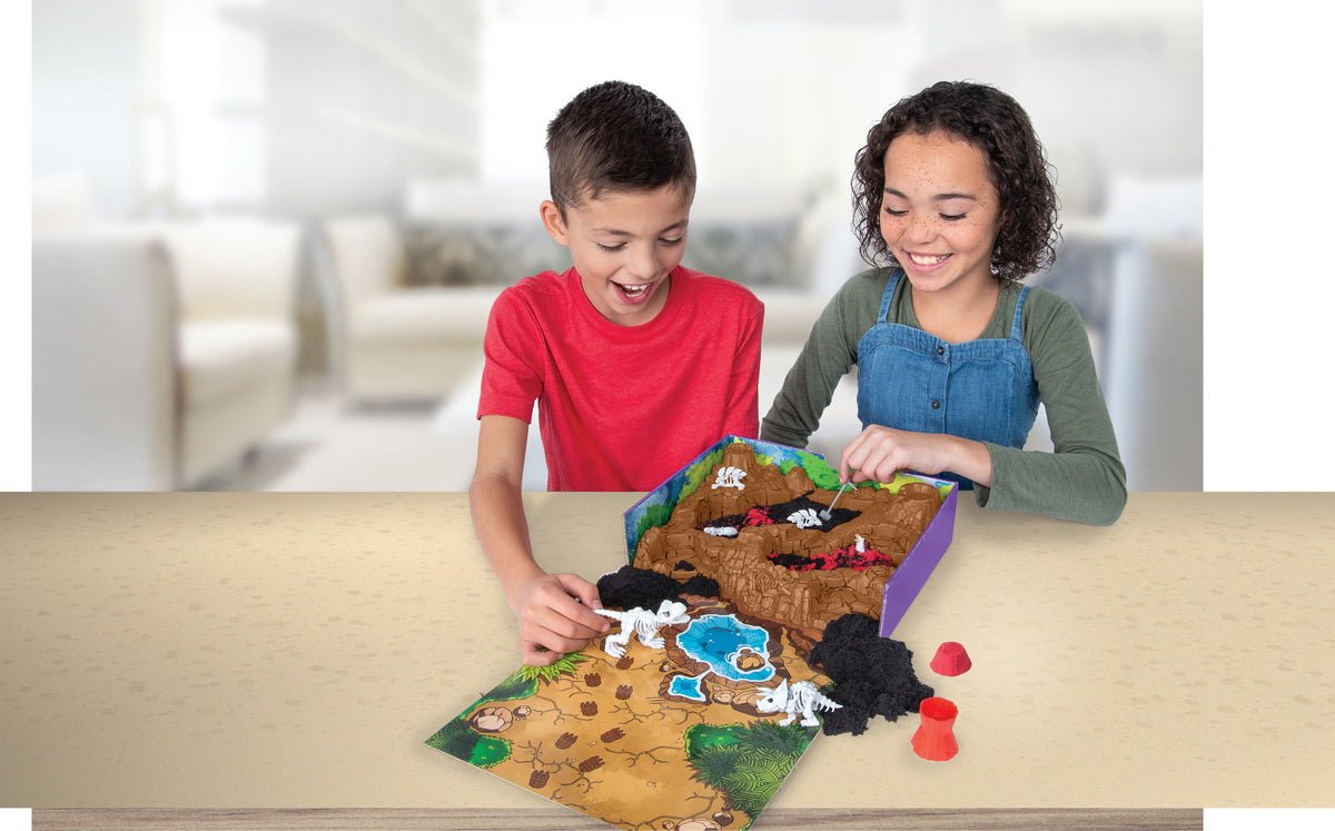 Set kinetic sand dino santierul arheologic, Spin Master - Publisol.ro