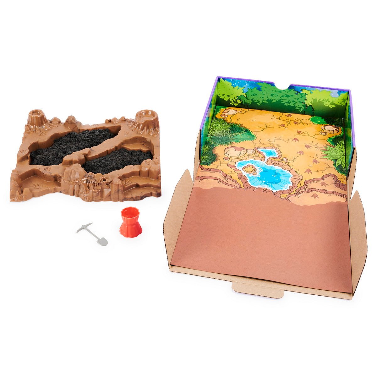 Set kinetic sand dino santierul arheologic, Spin Master - Publisol.ro