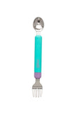 Set lingurita - furculita, blue&purple, Melii - Publisol.ro