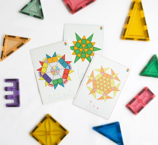 Set carduri Mandala pentru seturile magnetice de constructie - Magblox