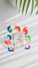 Set conectori pentru circuitul cu bile Magbrix Marble Run - Magblox