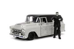 Set masinuta 1957 chevy suburban si figurina frankenstein, Simba - Publisol.ro