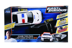 Set masinute fast and furious rc toyota supra&dodge charger srt scara 1:16, Simba - Publisol.ro