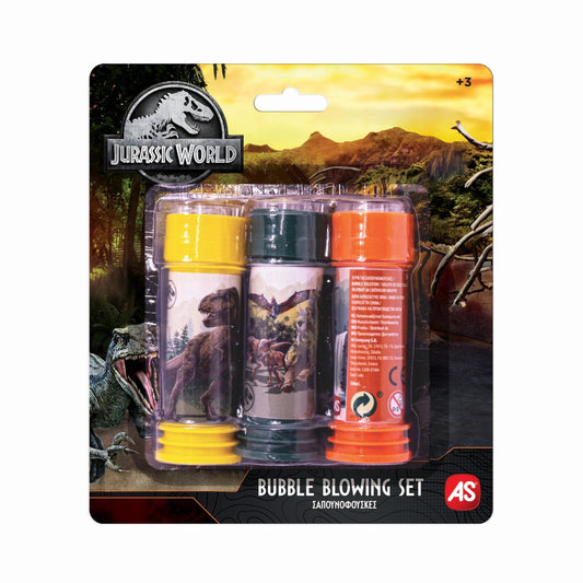 Set pentru baloane de sapun jurassic world, AS - Publisol.ro