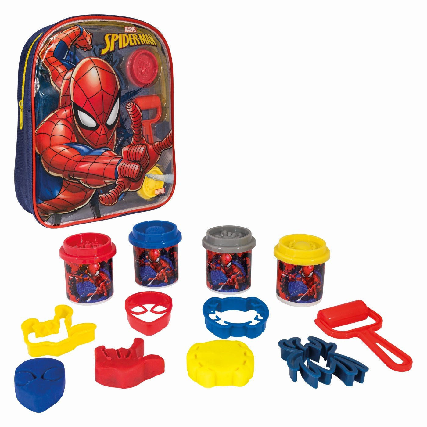 Set plastilina in gentuta spiderman, AS - Publisol.ro
