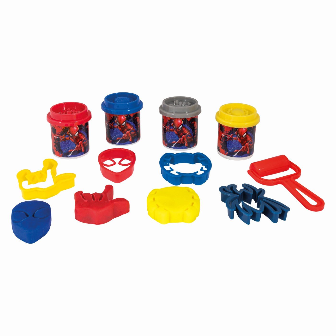 Set plastilina in gentuta spiderman, AS - Publisol.ro