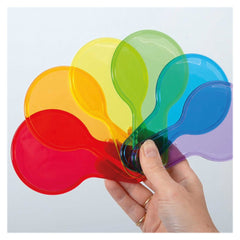 Set senzorial, 6 palete colorate transparente, TickiT - Publisol.ro
