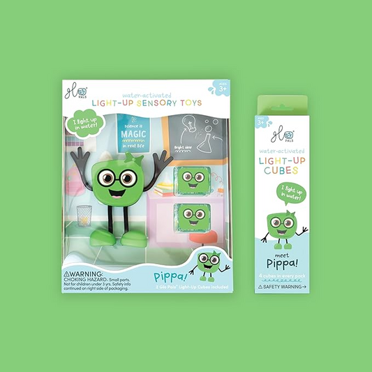 Set senzorial luminos Pippa - Glo Pal, verde - Glo Pals