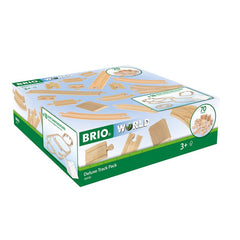 Set Sine Deluxe, 70 piese pentru trenulete, BRIO - Publisol.ro