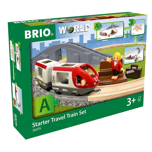 Set trenulet cu sine pentru incepatori, BRIO - Publisol.ro