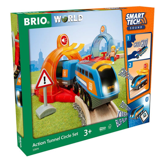 Set trenulet cu tehnologia NFC, BRIO - Publisol.ro
