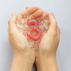 SET TUBI JELLY (gel modelator) cu 6 culori si acvariu mic , NUMERE - Tuban - Publisol.ro